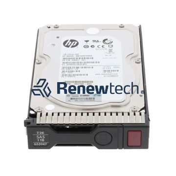 HP 652753-B21 - HPE 1TB SAS 6G 7.2K LFF HDD for G8-G10 Servers