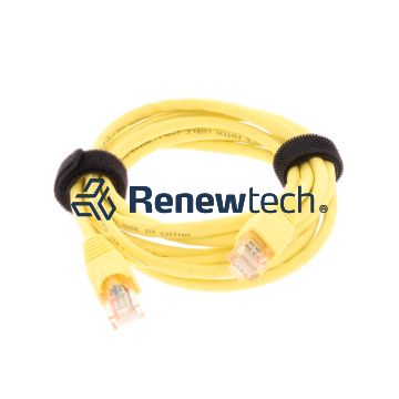 CISCO CAB-ETH-S-RJ45 - Yellow Cable for Ethernet, Straight-through, RJ-45, 6 feet