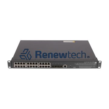HP JG936A - HP FlexNetwork 5130 24-Port Switch (24x1G BASE-T PoE,4xSFP+) with Integrated PSU