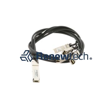 CISCO QSFP-4X10G-AOC1M - 40GBASE Active Optical QSFP to 4SFP breakout Cable, 1m