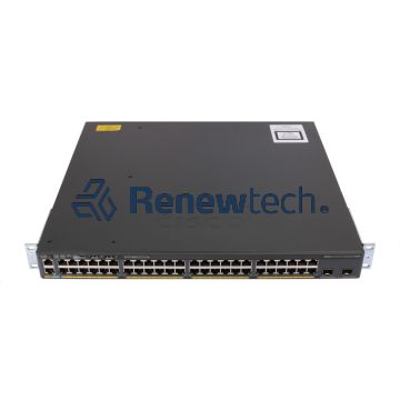 CISCO WS-C2960XR-48TD-I - Cisco Catalyst 2960XR Series 48-Port switch (48x 1G Base-T, 2x 10G SFP+) with 1x 250W PSU, IP Lite