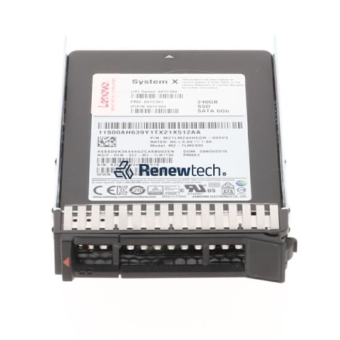 PM863a 240GB Enterprise Entry SATA G3HS 2.5 SSD